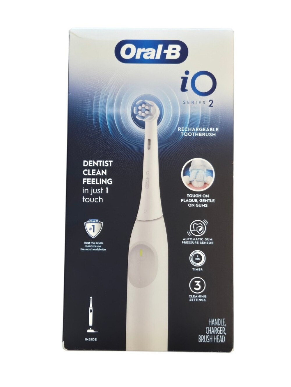 NWT Oral-B Rechargeable Electric Toothbrush iO2 Starter Kit - Picture 4 of 9